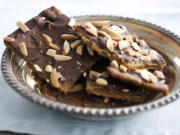 Matzo Toffee Car Crunch