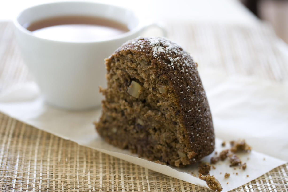 Chocolate Banana Ginger Quick Bread can be made in an hour and 15 minutes.