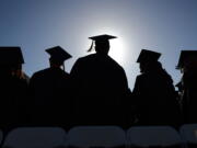 Graduation ceremonies for Washington State University Vancouver students took place Saturday at Sunlight Supply Amphitheater.