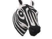 This publicity photo provided by DwellStudio shows a Papier Mache head in black and white of a zebra.  Kids are often enthralled by wild animals, so it's fun to do their rooms with animal-themed decor. Think beyond the standard kitty-cat wall border or dino bedding; here are some decor ideas sophisticated enough to please style-minded parents, too.