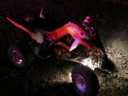 An ATV rider was critically injured Saturday when the vehicle went out of control and flipped on Larch Mountain.