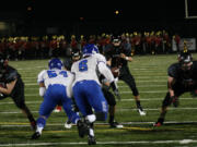 The Camas High School football team hammered Federal Way 65-32 Saturday, at Doc Harris Stadium.