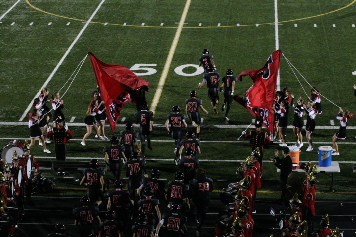 The Camas High School football team ran over Jesuit 47-14 Friday, at Doc Harris Stadium.