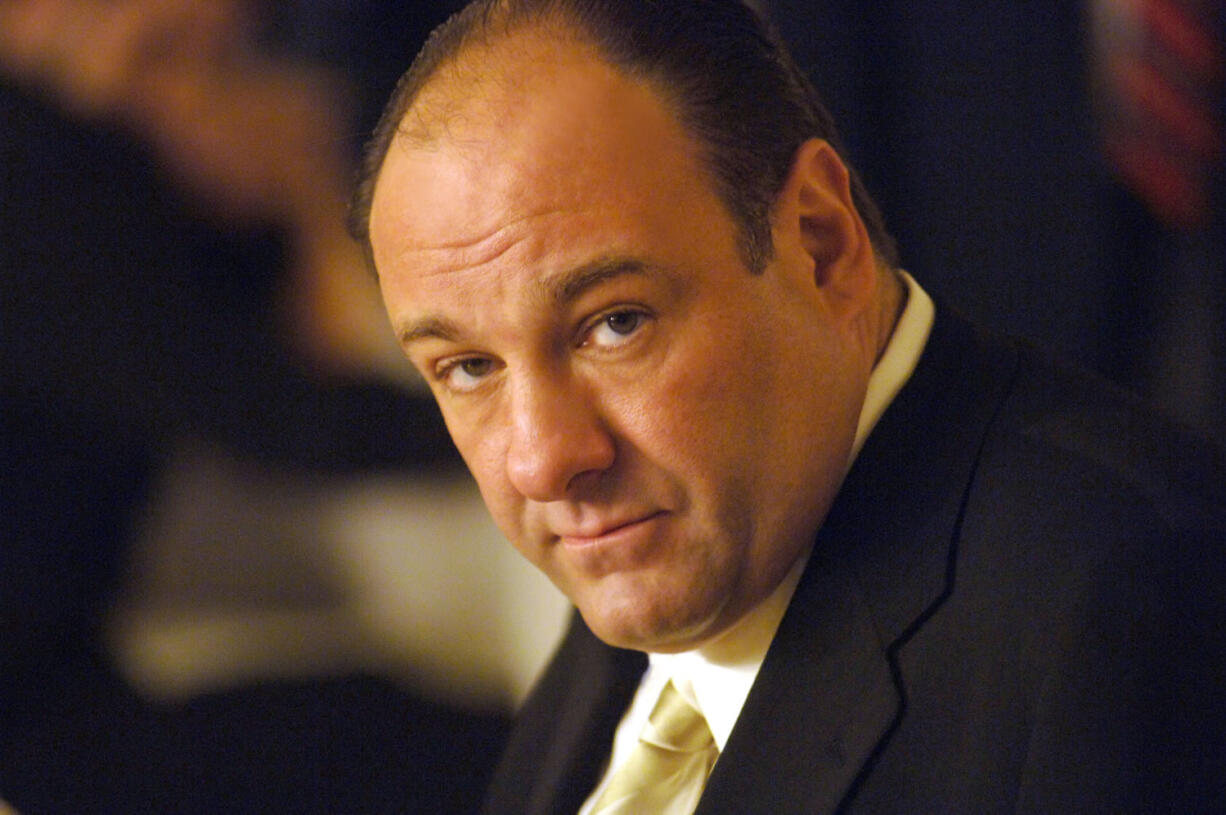 Actor James Gandolfini in his role as Tony Soprano.