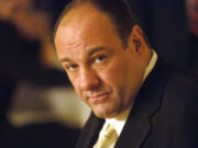 Actor James Gandolfini in his role as Tony Soprano.