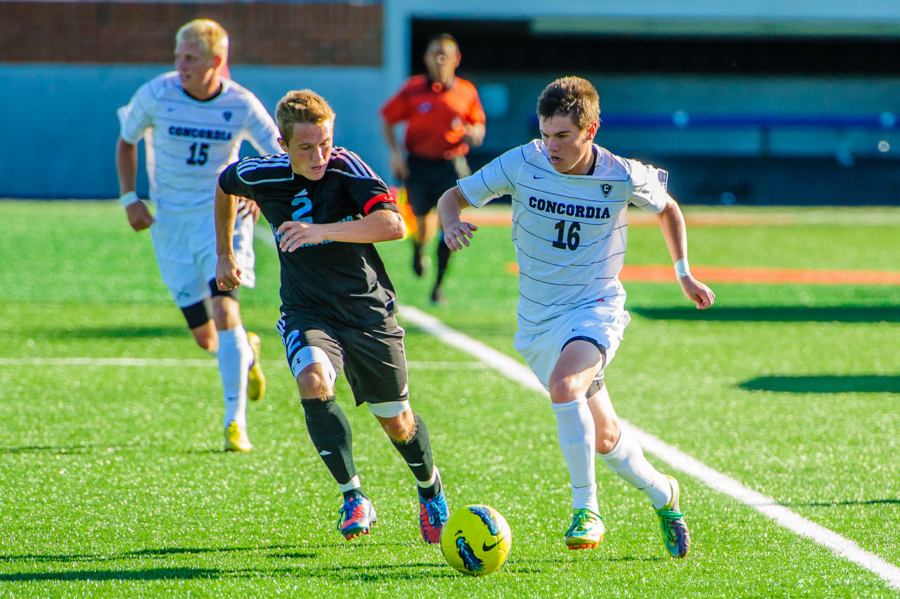 Jared Brace, Concordia University soccer