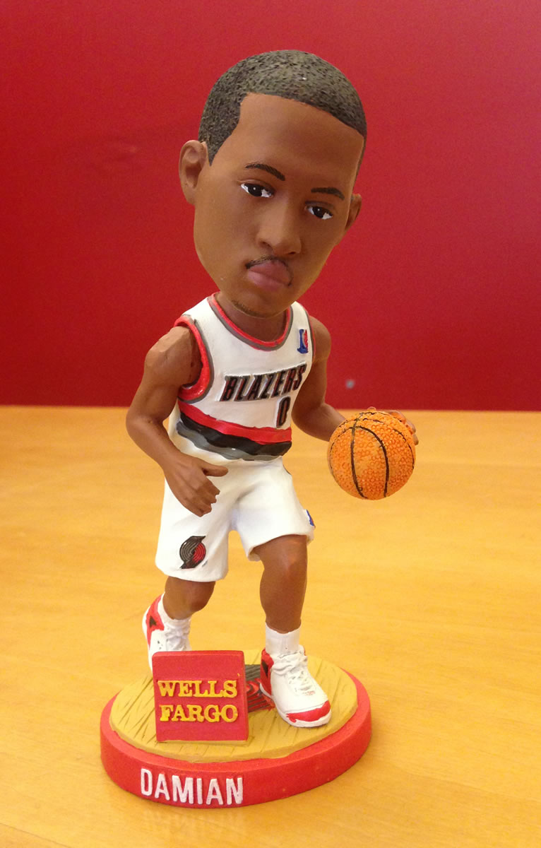 Damian Lillard bobblehead