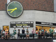 Don Ryan/The Associated Press
Portland has also become home to a vibrant food cart scene. So it follows that the Timbers are featuring food cart cuisine at several home matches this season.