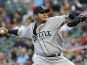 Seattle Mariners' Felix Hernandez won his 100th career game last week.