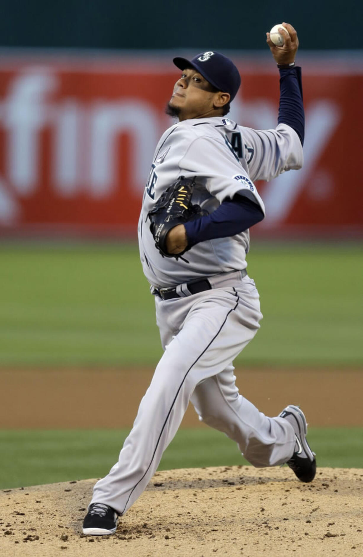 Felix Hernandez opened the 2013 season strong as ever, throwing 7 2/3  innings of shut-out ball while striking out eight, walking one and allowing just three Oakland hits.