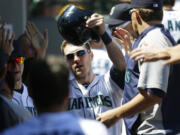 Outfielder Jason Bay, center, was designated for assignment by the Seattle Mariners on Monday.