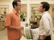 Will Arnett, left, and Jason Bateman in a scene from &quot;Arrested Development,&quot; premiering Sunday on Netflix.