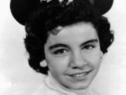 Annette Funicello, a &quot;Mouseketeer&quot; on Walt Disney's TV series the &quot;Mickey Mouse Club&quot; in the 1950s, died Monday at age 70.