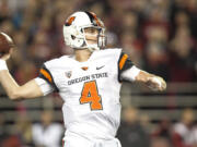 Oregon State quarterback Sean Mannion is averaging 418.5 passing yards per game, which leads all FBS quarterbacks.