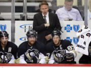 Mike Johnston has returned to the Portland Winterhawks as coach and general manager after leaving the team two years ago to coach the Pittsburgh Penguins. (AP Photo/Gene J.