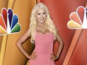 Invision files
Pop singer Christina Aguilera visited Rwanda in June for a hunger relief effort.