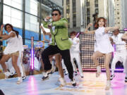 Invision
South Korean rapper PSY performs his massive K-pop hit &quot;Gangnam Style&quot; live on NBC's &quot;Today&quot; show in New York.