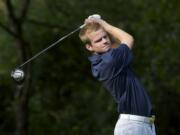 Steven Lane/The Columbian
Travis Johnsen lost the Royal Oaks Invitational Tournament on a playoff hole to Landon Banks last year.