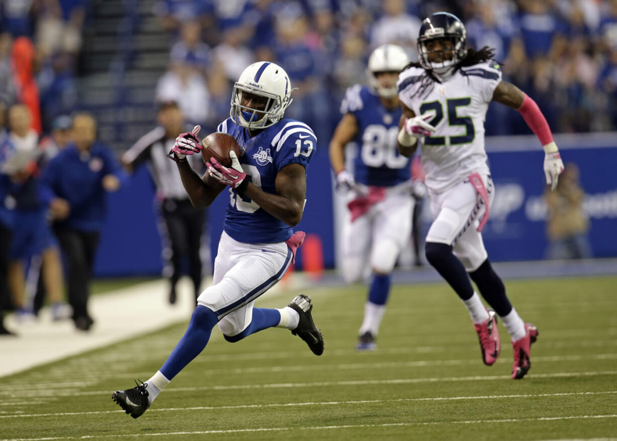 Indianapolis Colts wide receiver T.Y.