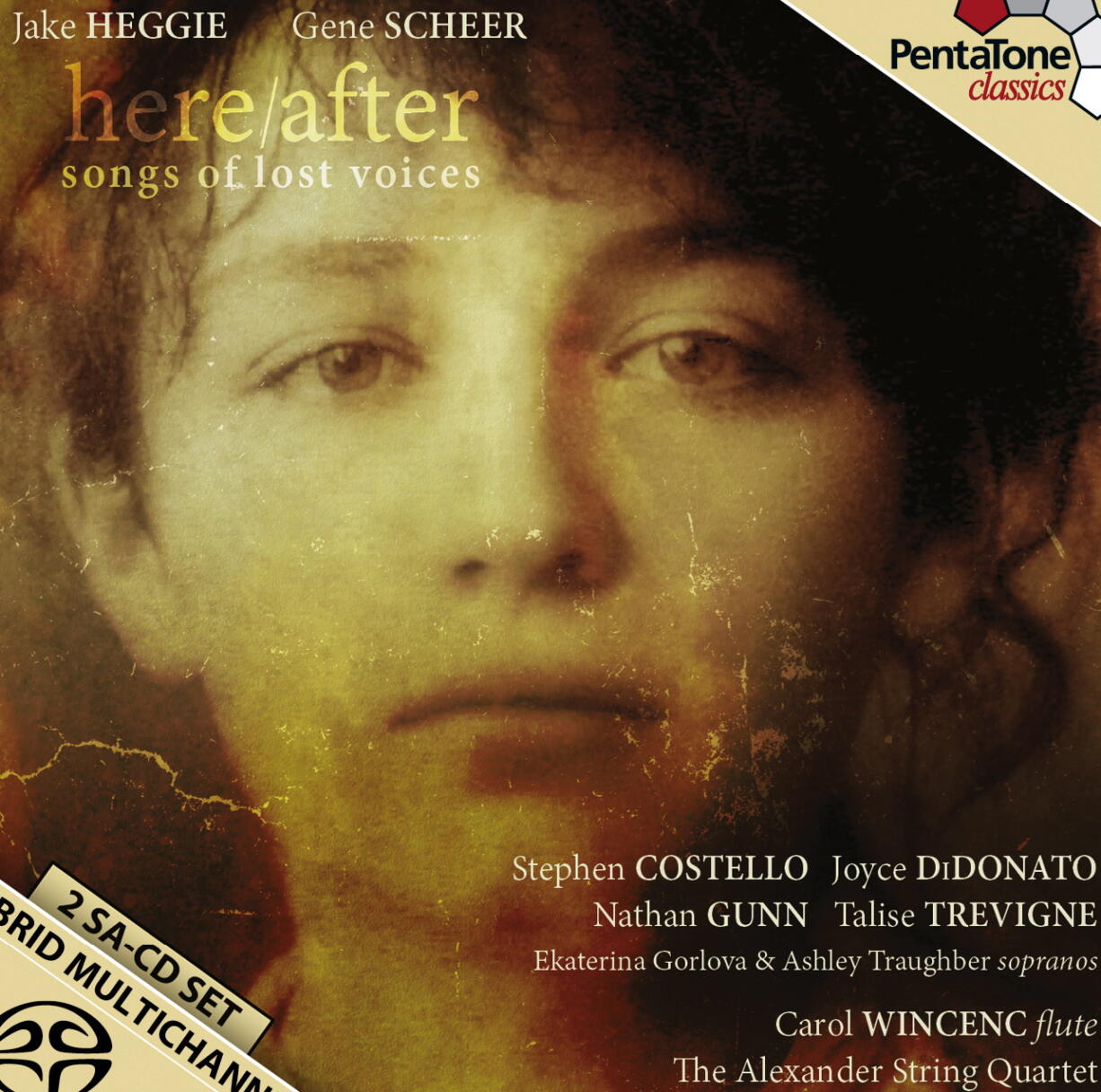 Jake Heggie and Grammy-nominated songwriter Gene Scheer have turned memories of grief into survivor songs -- some of them surprisingly joyous -- in &quot;here/after (songs of lost voices).&quot;