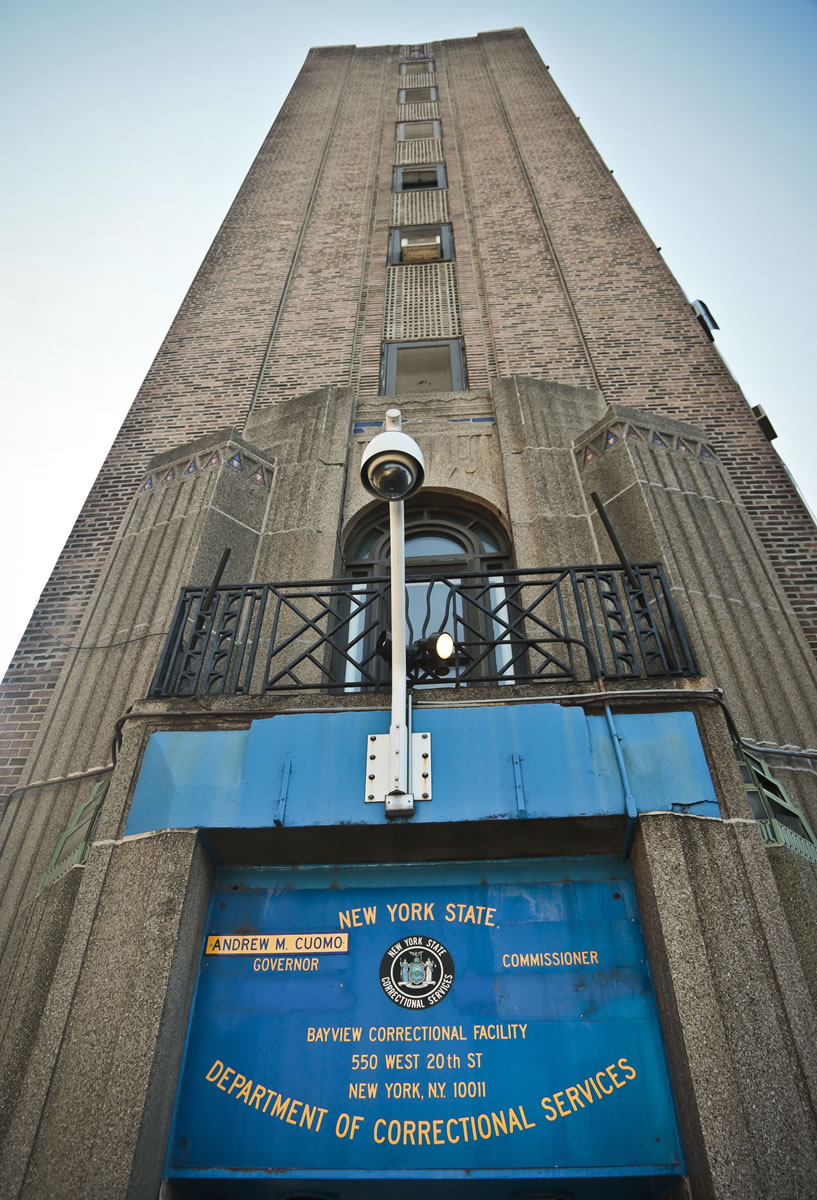 The Bayview Correctional Facility in the Chelsea section of New York was damaged during Superstorm Sandy and is now closed.