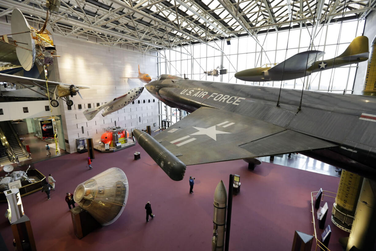 This Feb. 28, 2013 photo shows a U.S. Air Force North American X-15 aircraft hanging inside the Smithsonian Institution Air and Space Museum  in Washington. There are probably more free things to do in the U.S. capital than nearly any other major city in the world. The most popular museums and the zoo are free, thanks to government funding, as well as the picturesque memorials and monuments. With so many free options, the biggest challenge might be narrowing down what to see.