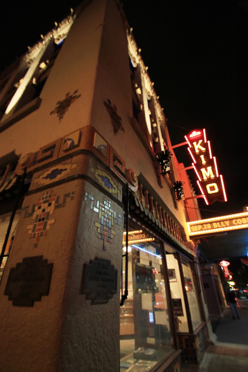 The KiMo Theatre is along historic Route 66 and is among the tourist attractions in downtown Albuquerque.