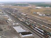 The BNSF Railway hump yard in Pasco would likely see more traffic if a proposed coal shipping agreement is reached.