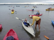 The Spring Paddle Festival at Vancouver Lake features the opportunity to try out kayaks, canoes and paddles and an all-day clinic.