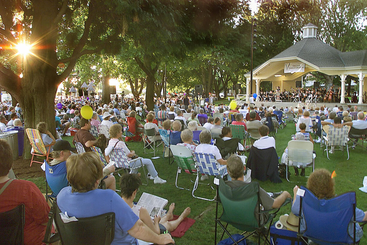 Concert venue is just one of the many uses of Vancouver's Esther Short Park, the Pacific Northwest's oldest public square.