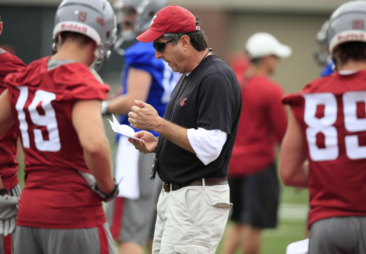 Dean Hare/The Associated Press
Mike Leach's first game as college coach since being fired by Texas Tech in 2009 is against his alma mater.