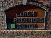 An escapee from the Larch Corrections Center was apprehended about 18 miles from the east Clark County facility early Saturday morning.