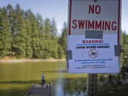 Lacamas Lake is once again closed to swimming due to an algae outbreak.