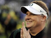 Former Oregon's head football coach Chip Kelly was reportedly among those who appeared before the NCAA infractions committee in April.