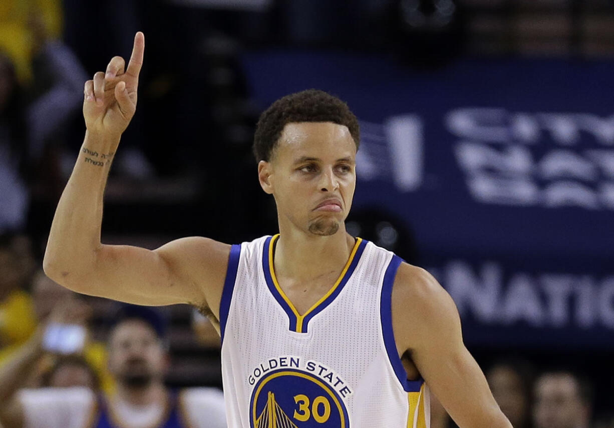 Golden State Warriors guard Stephen Curry has been named The Associated Press Athlete of the Year for 2015.