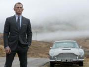 FILE - This film image released by Columbia Pictures shows Daniel Craig as James Bond in the action adventure film, &quot;Skyfall.&quot;  (AP Photo/Sony Pictures, Francois Duhamel, File)