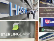 JP Morgan Chase and Spokane-based Sterling Bank hold the top positions when it comes to market share of deposits in Clark County