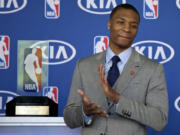 Portland Trail Blazers guard Damian Lillard was named NBA's Rookie of the Year last season.