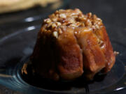 A sticky bun at Brewed Awakenings