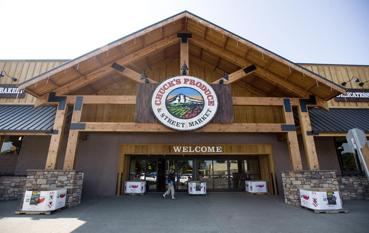 Chuck's Produce and Street Market opened at 13215 S.E. Mill Plain Blvd. in 2010.