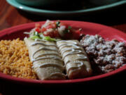 The chicken tamales at Sabor Mexicano in Vancouver's Uptown Village.