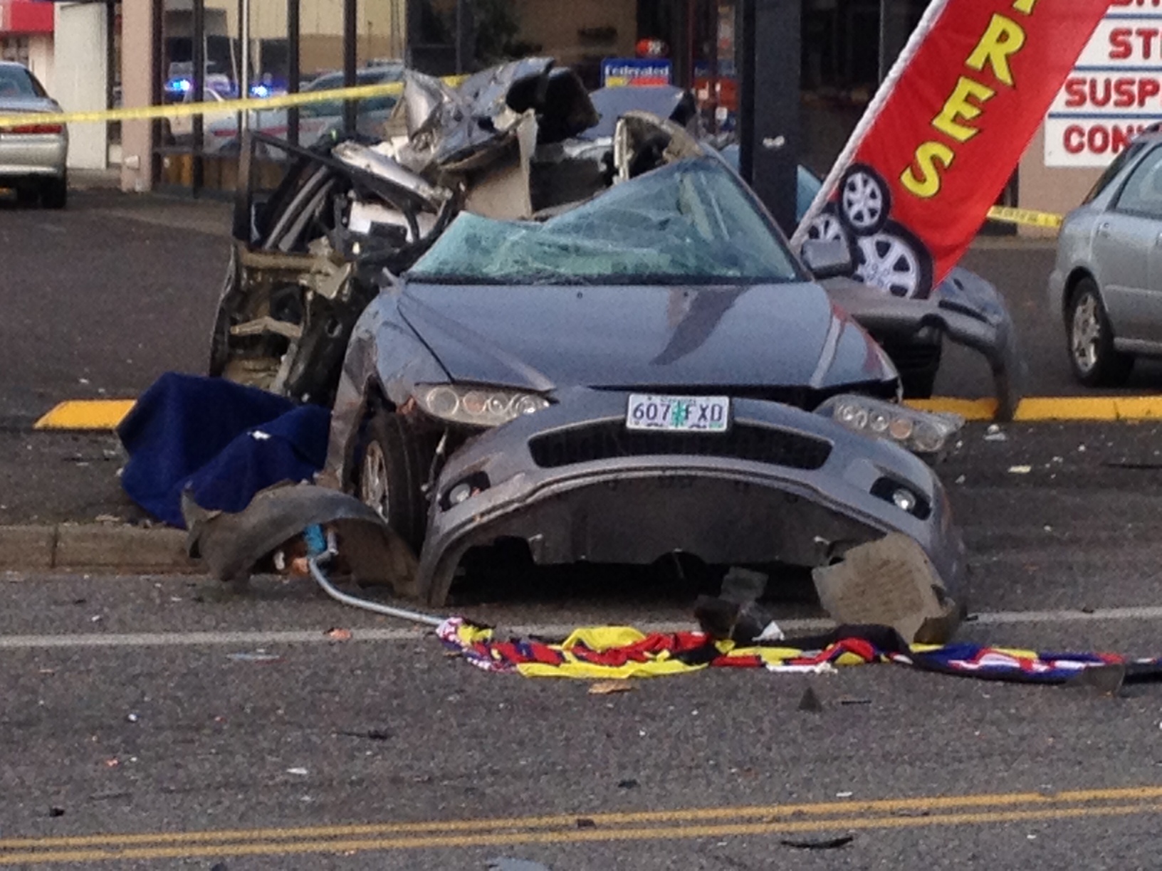 One person was killed in a vehicle accident Tuesday afternoon near the intersection of Highway 99 and Northeast 72nd Street in Hazel Dell.