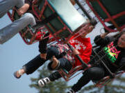 Carnival rides will return at the 53rd annual Battle Ground Harvest Days at Fairgrounds Park this weekend.