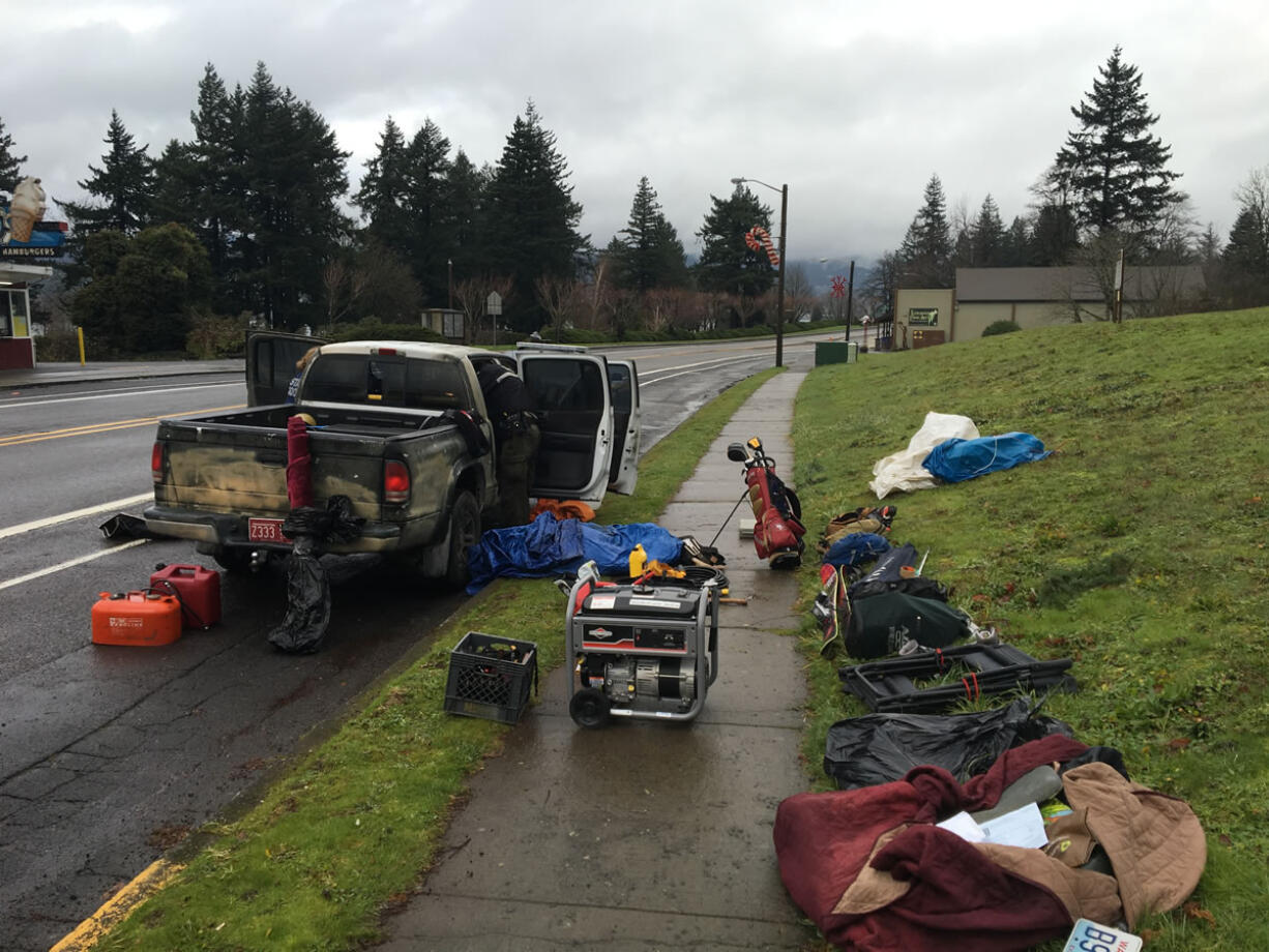 Deputies with the Hood River County Sheriff's Office performed a high-risk traffic stop after they learned a pickup reportedly had stolen plates.