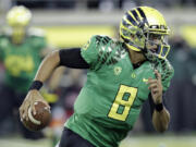 Oregon's Marcus Mariota was the first freshman named to the Pac-12's all-conference first team in 23 years last season.