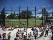 Esther Short: Luke Jensen Sports Park, pictured at its June 2012 dedication, was one of two Clark County projects recently named as &quot;Projects of the Year&quot; by the American Public Works Association's Washington chapter.