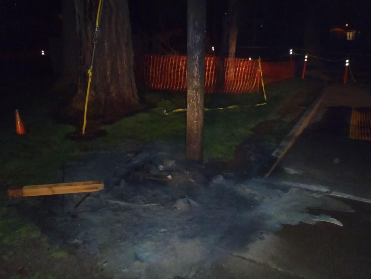 Camas police arrested two suspects in a string of arsons that resulted in five toched portable toilets since March 5.