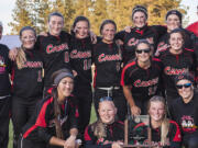 The Camas High School softball team brought home a second-place trophy from the 4A state tournament, at Metzler Park in Spokane.