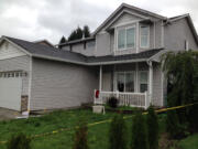 Two people were stabbed, one fatally, during a disturbance early Saturday morning at this house at 8707 N.E. 89th Ave.