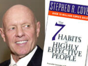 Author Stephen Covey died Monday at age 79.